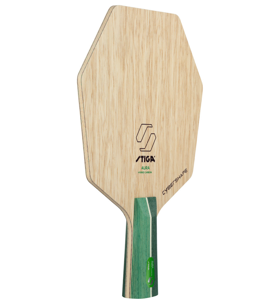 Stiga Aura Hybrid Carbon Cybershape Penhold