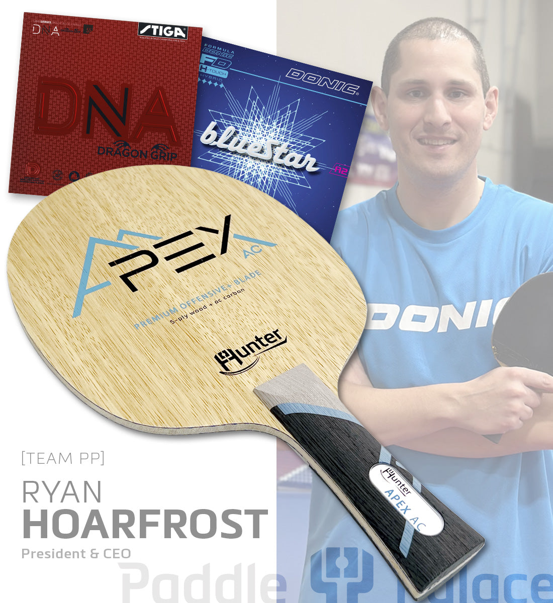 STAFF SPECIAL: Hunter Apex AC w/ DNA Dragon Grip & Bluestar A2